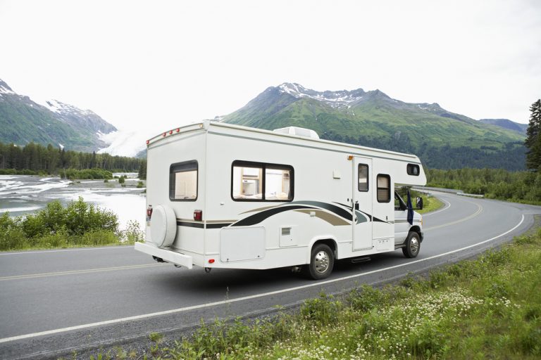 What is the Average RV Length, Width & Height