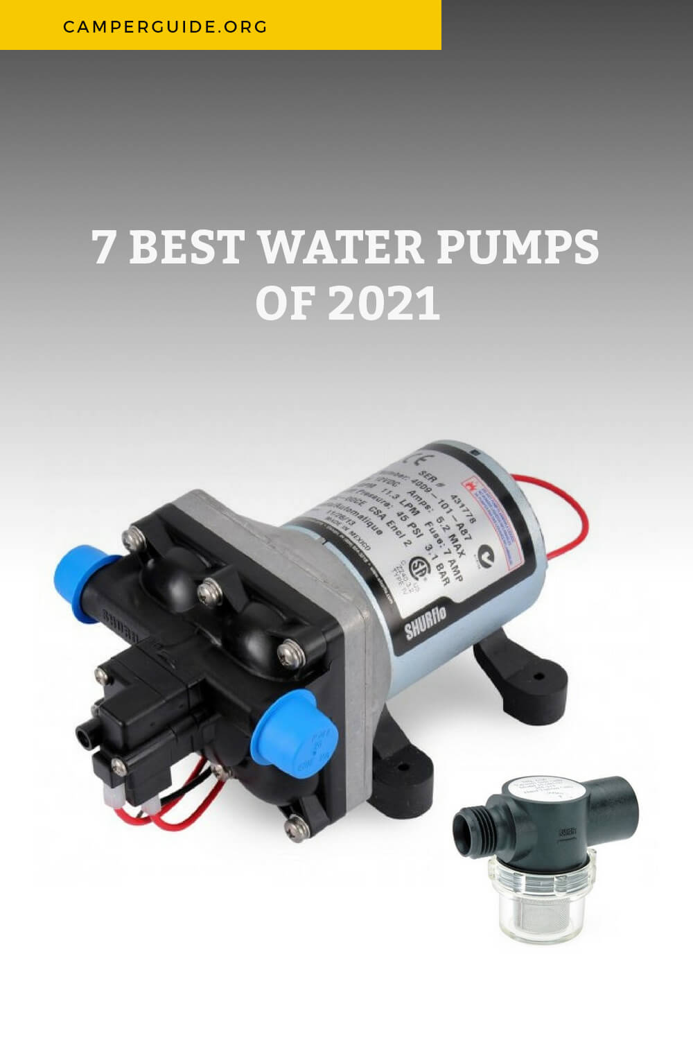 7 Best RV Water Pumps of 2022