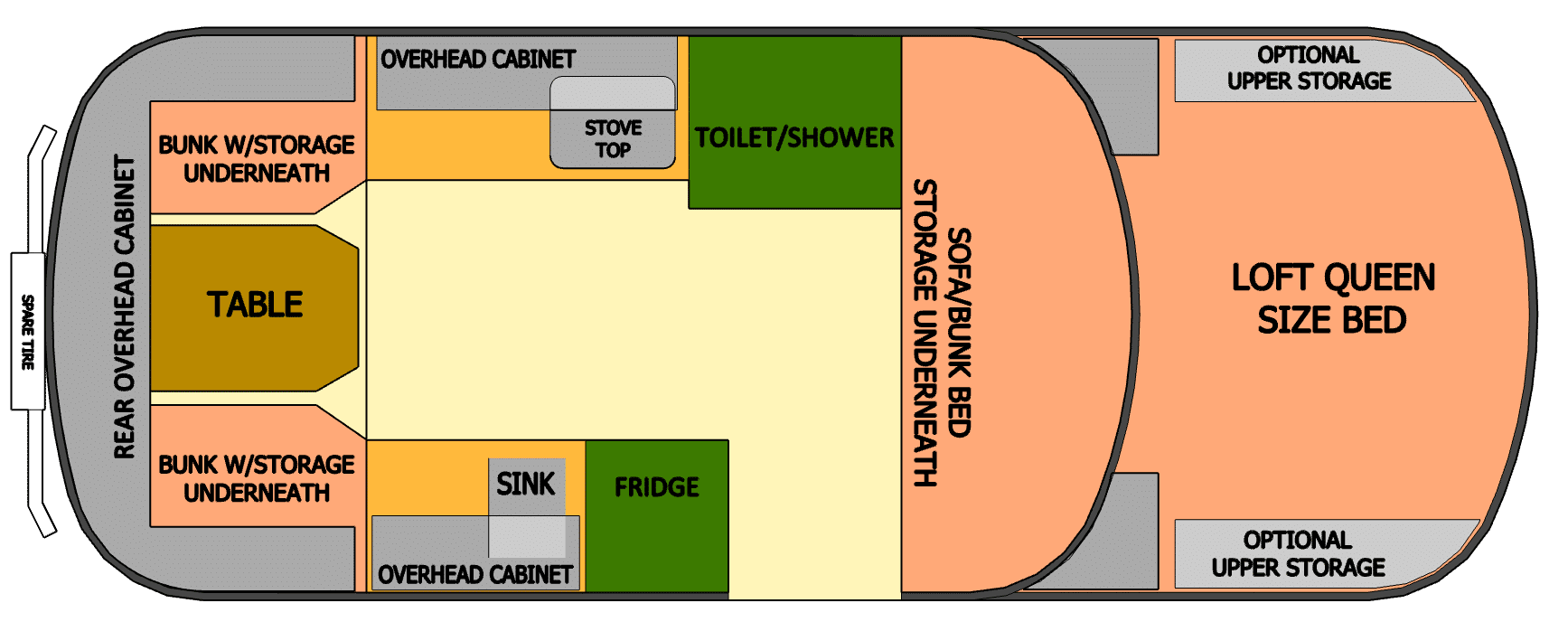 scamp travel trailer layouts